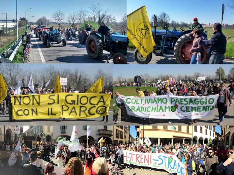 I Comitati No Tangenziale Parco del Ticino e Parco Agricolo Sud Milano scrivono ai Sindaci: date parere contrario!